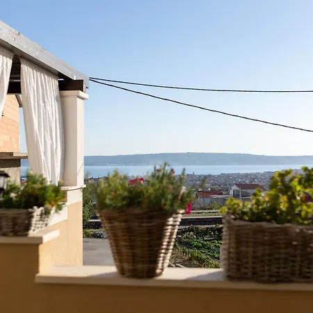 Apartman Flos,Terrace 40 M2, Sea View Kastel Stari Exterior photo